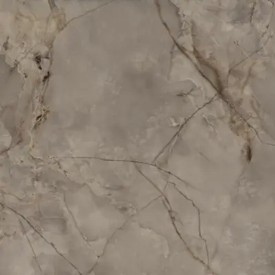 Cerámica Mármol Torino Noce de color gris, estilo mármol y acabado cristalino efecto digital